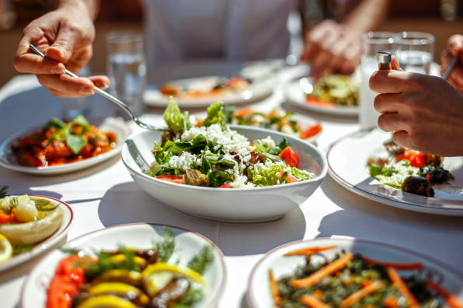 Plate Builder eating